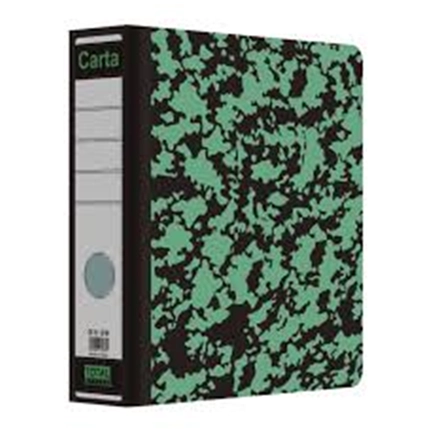 Archivador Marmoleado Negro Oficio Personalizado con tu marca