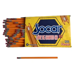 Lápiz Amarillo Caja c/100 pzas.