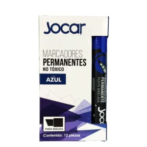 Marcador Permanente Azul Personalizado con tu marca