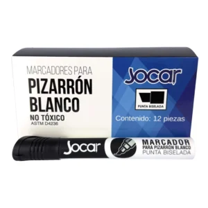 Marcador de Pizarra Blanca 12 pzas. Tinta Líquida