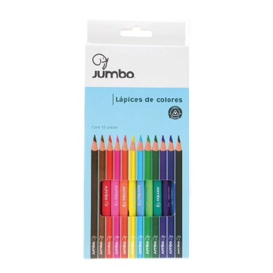 Lápices de Colores Largos Triangulares