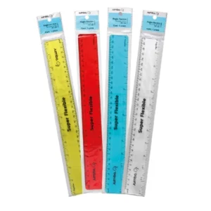 Regla Súper Flexible Colores 30 cm.