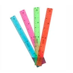 Regla Plástica Flexible de 30 cm. Nacional